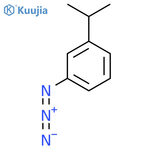 1-azido-3-(propan-2-yl)benzene structure