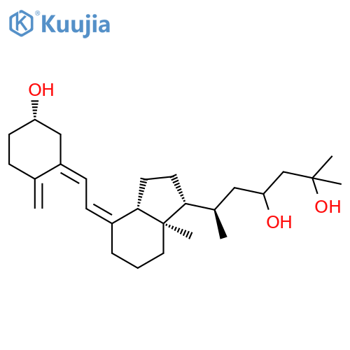 23,25-Dihydroxy Vitamin D3 structure