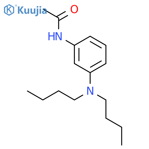 Acetamide, N-[3-(dibutylamino)phenyl]- structure