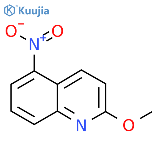 2-Methoxy-5-nitroquinoline structure