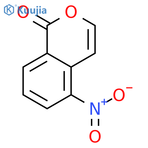 5-Nitro-1H-isochromen-1-one structure