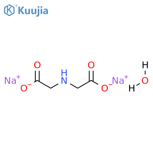 Iminodiacetic acid disodium salt hydrate, 98% structure