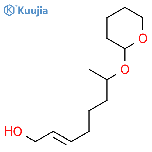 2-OCTEN-1-OL, 7-[(TETRAHYDRO-2H-PYRAN-2-YL)OXY]-, (E)- structure