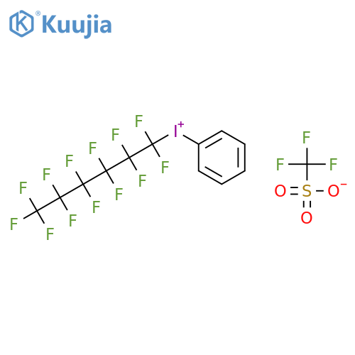 (Perfluorohexyl)phenyliodonium Trifluoromethanesulfonate structure