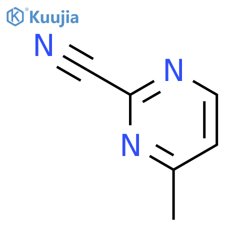 4-Methylpyrimidine-2-carbonitrile structure