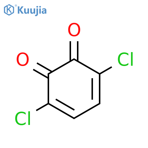 3,6-dichlorocyclohexa-3,5-diene-1,2-dione structure