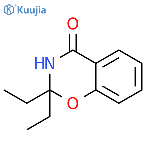 4H-1,3-BENZOXAZIN-4-ONE, 2,2-DIETHYL-2,3-DIHYDRO- structure