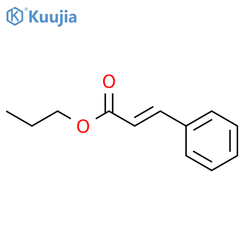 Propyl cinnamate structure
