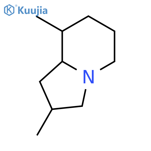 Indolizine,octahydro-2,8-dimethyl- structure