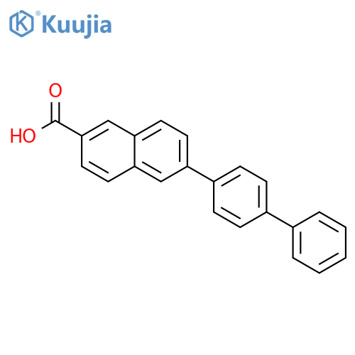 2-Naphthalenecarboxylic acid, 6-[1,1'-biphenyl]-4-yl- structure