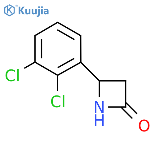 4-(2,3-dichlorophenyl)azetidin-2-one structure