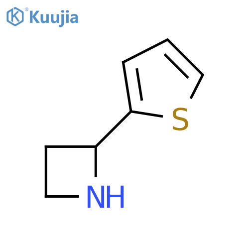 2-(thiophen-2-yl)azetidine structure