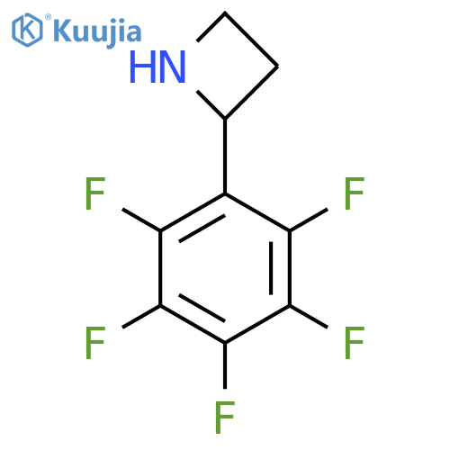 2-(pentafluorophenyl)azetidine structure