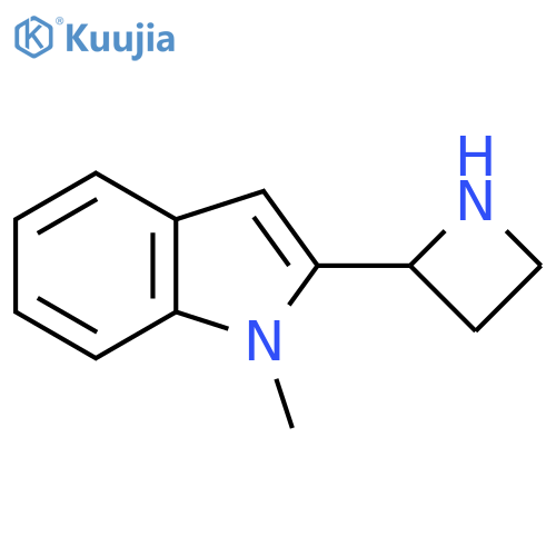 2-(azetidin-2-yl)-1-methyl-1H-indole structure
