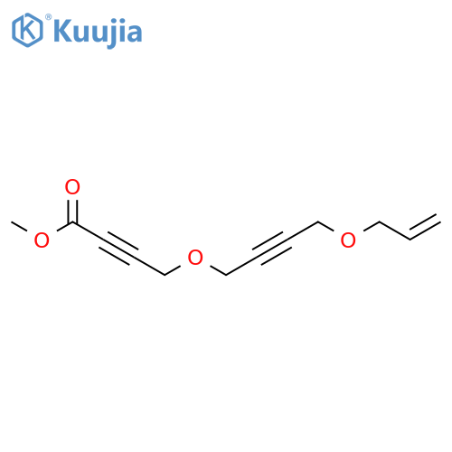2-BUTYNOIC ACID, 4-[[4-(2-PROPENYLOXY)-2-BUTYNYL]OXY]-, METHYL ESTER structure