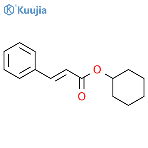 Cyclohexyl cinnamate structure