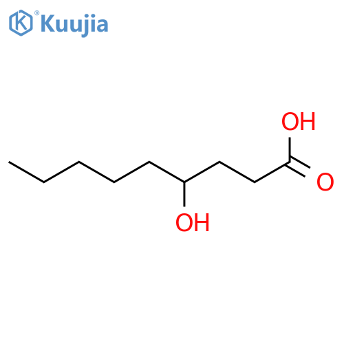 4-hydroxynonanoic acid structure