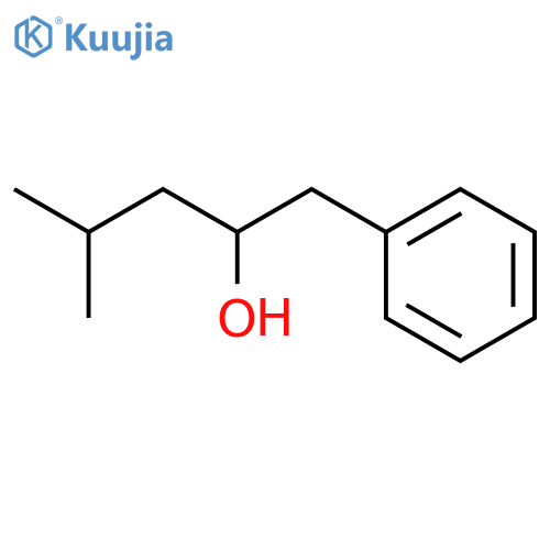 4-Methyl-1-phenyl-2-pentanol structure