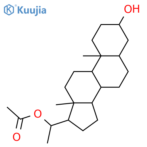 20α-Acetoxy-5β-pregnan-3α-ol structure
