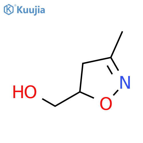 (3-methyl-4,5-dihydroisoxazol-5-yl)methanol structure