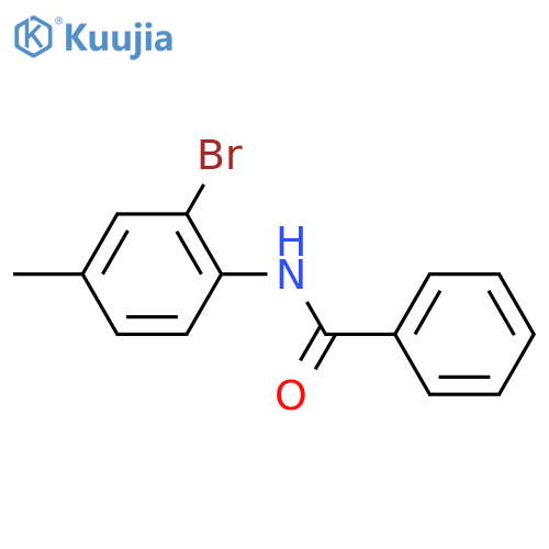 Benzamide, N-(2-bromo-4-methylphenyl)- structure