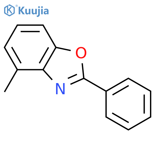 Benzoxazole, 4-methyl-2-phenyl- structure