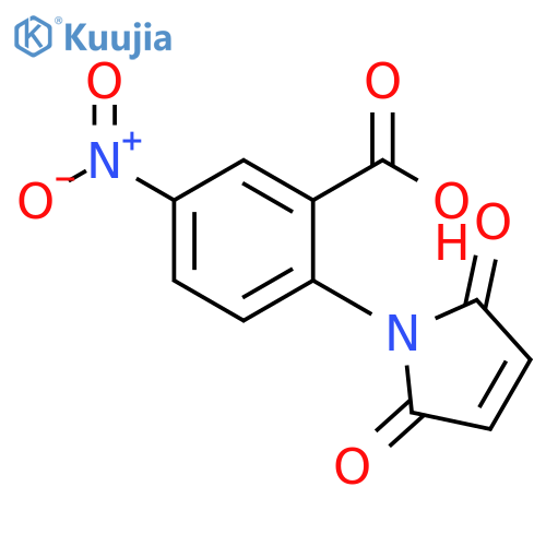 2-(2,5-dioxo-2,5-dihydro-1H-pyrrol-1-yl)-5-nitrobenzoic acid structure
