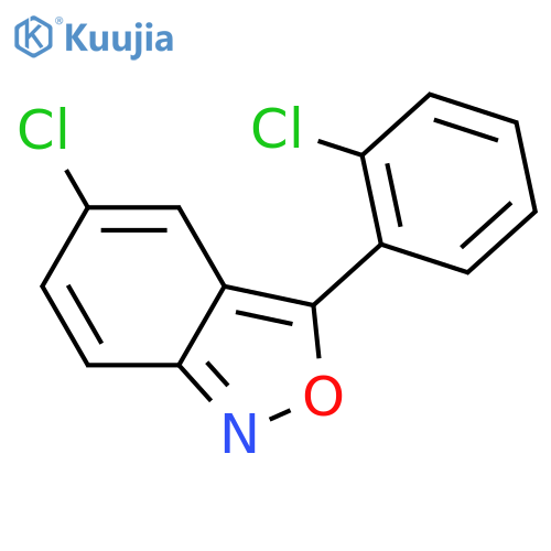 5-Chloro-3-(2-chlorophenyl)benzo[c]isoxazole structure