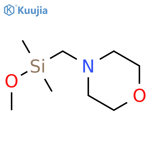 MORPHOLINE, 4-[(METHOXYDIMETHYLSILYL)METHYL]- structure