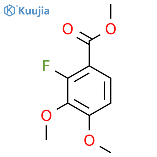 Methyl 2-fluoro-3,4-dimethoxybenzoate structure