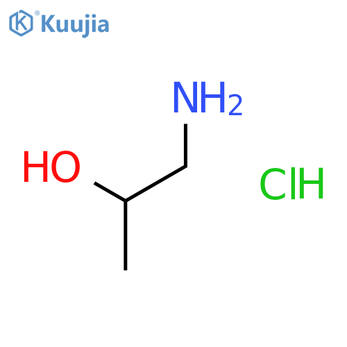 2-Propanol, 1-amino-, hydrochloride structure