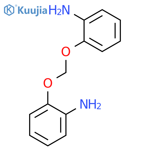 Benzenamine, 2,2'-[methylenebis(oxy)]bis- structure