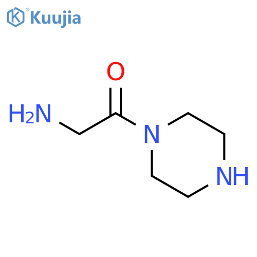 2-amino-1-(piperazin-1-yl)ethan-1-one structure