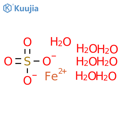 Iron(II) Sulfate Heptahydrate structure