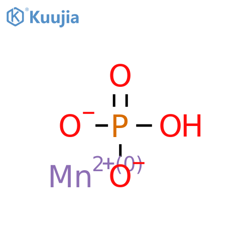 Manganese hydrogen phosphate structure