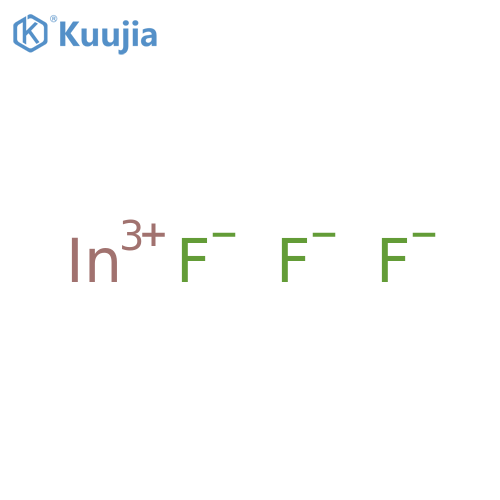 indium trifluoride, anhydrous structure