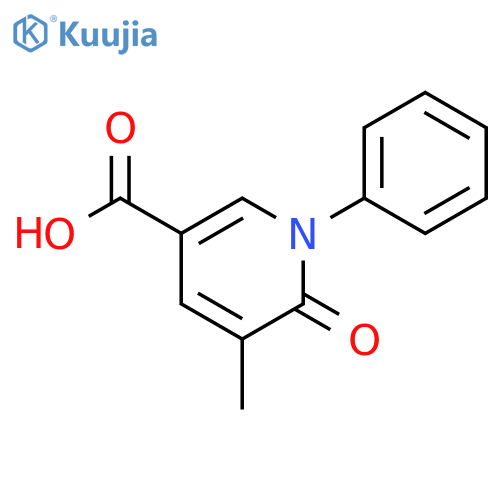 Methyl 6-Oxo-1-phenyl-1,6-dihydropyridine-3-carboxylate structure