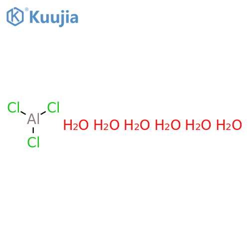 Aluminum chloride hexahydrate structure