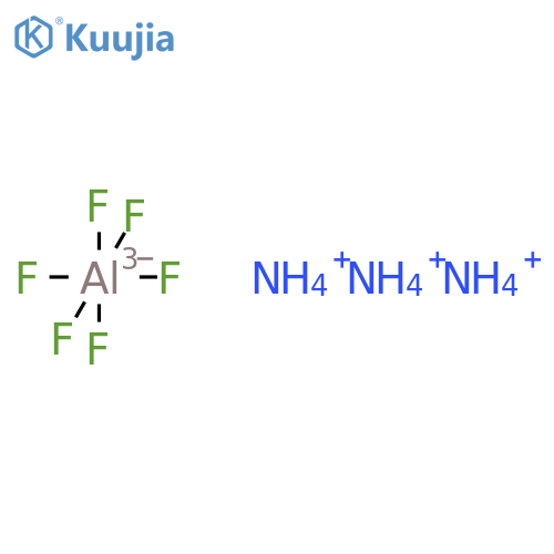 Ammonium hexafluoroaluminate structure