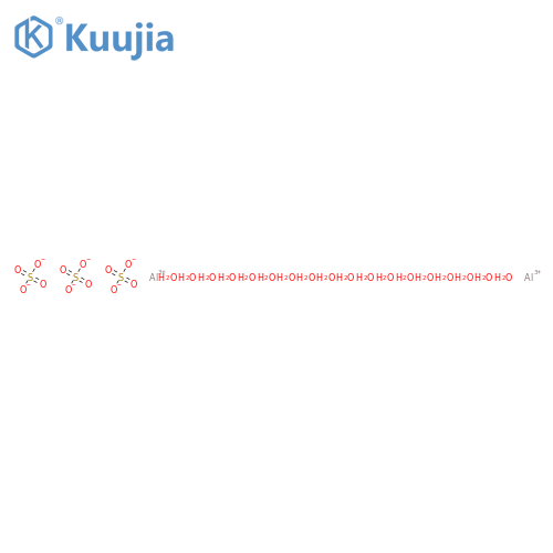 Aluminium Sulfate Octadecahydrate structure