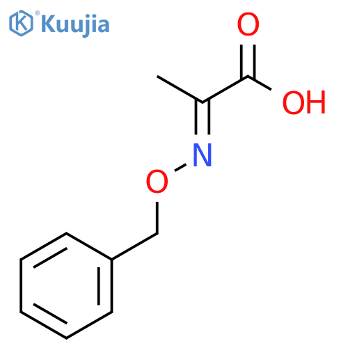 Propanoic acid, 2-[(phenylmethoxy)imino]- structure