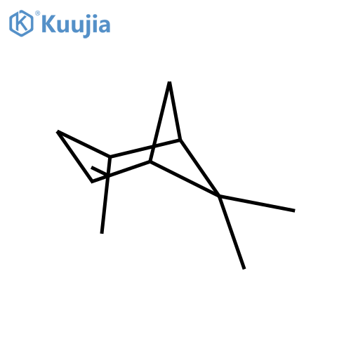 (-)-α-Pinene structure