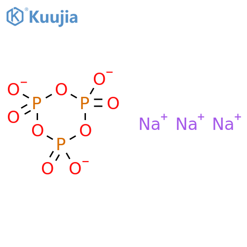 Sodium trimetaphosphate structure