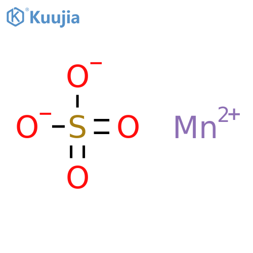 Manganese sulphate structure