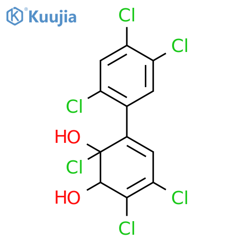 [1,1'-Biphenyl]diol, 2,2',4,4',5,5'-hexachloro- structure
