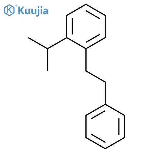 Benzene,(1-methylethyl)(2-phenylethyl)- structure