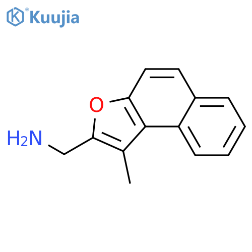 Naphtho[2,1-b]furan-2-methanamine,1-methyl- structure