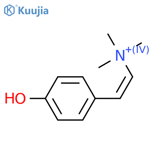 (4-Hydroxystyryl)trimethylammonium(1+); (E)-form structure