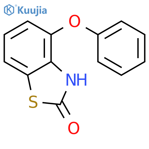 4-PHENOXY-2(3H)-BENZOTHIAZOLONE structure