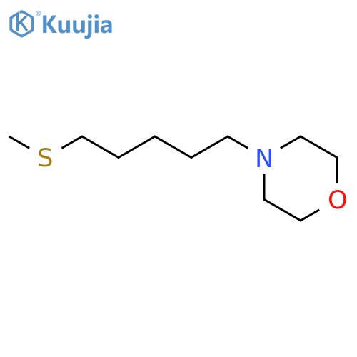 5-(morpholin-4-yl)pentane-1-thiol structure